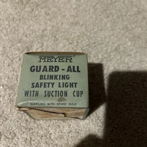 Meyer Guard-All Blinking Safety Light With Suction Cup-  Vintage - NOS - Picture 1 of 9