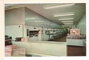 Claxton Bakery GA Postcard Old Fashion Fruit Cake Inside View Dexter Press-PP1 - Picture 1 of 2