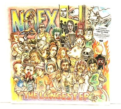 NOFX the longest ep DOUBLE Vinyl 2LP Record , Still SEALED / NEW Foto 1 de 3
