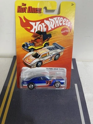 Hot Wheels 2011 Hot Ones Ford Gran Torino grieta en blíster envío con paquete protector Foto 1 de 4