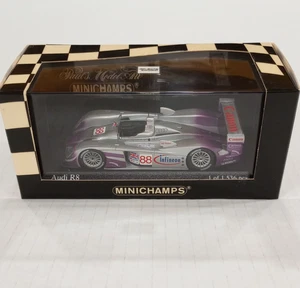 Minichamps 1/43 Audi R8 #88 - 24h Le Mans 2004 Diecast Model Car - Picture 1 of 6