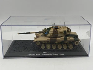 Tank M60A3 Egyptian Army Alexandria 1999 military 1:72 scale Altaya - Picture 1 of 1