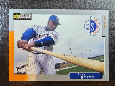 ⚾ 1998 UD Collector’s Choice Tony Gwynn #480 All-Star Padres HOF 🔥 - Image 1 of 2