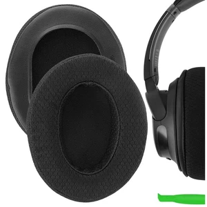 Geekria Mesh Fabric Ear Pads for Sony WH-CH700N, WH-CH710N Headphones (Black) - Picture 1 of 6
