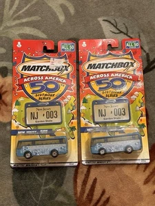 2002 Matchbox Across America New Jersey Ikarus Coach - Picture 1 of 4