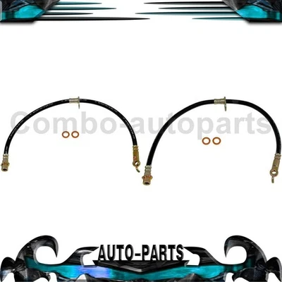 Mangueras hidráulicas de freno delantero izquierdo derecho para Pontiac Vibe 2003-2008 Foto 1 de 4