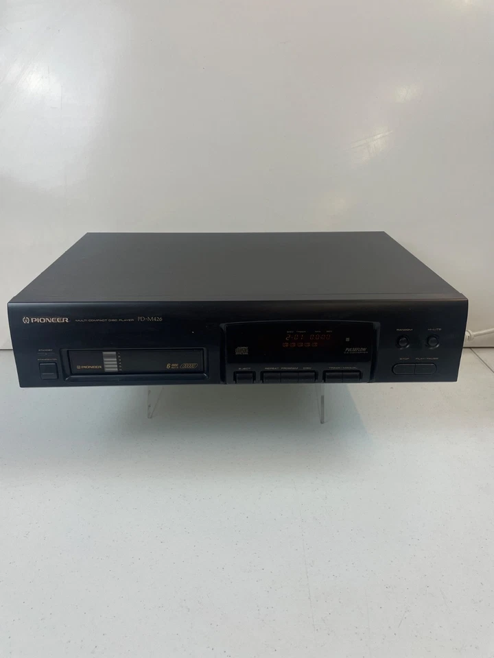 Pioneer PD-M426 6 Disc CD Changer Player With Cartridge For Parts Or Repairs. - Image 1 of 4