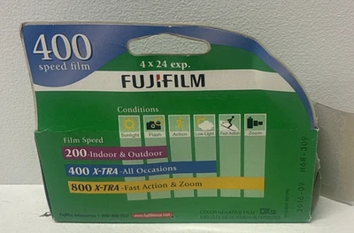 Fuji Film Superia X-TRA 400 Speed 35mm Film 3 Pack Color - NOS  Open Box - Image 1 of 4