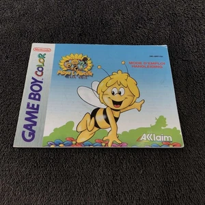 notice Nintendo Game Boy Color Maya L'Abeille FAH Trés Bon état - Picture 1 of 1