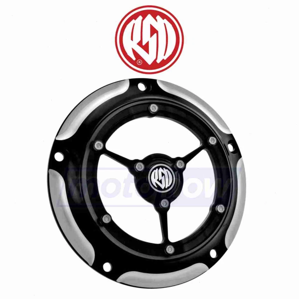 RSD Clarity Derby Cover for 2005-2017 Harley Davidson FLSTN Softail Deluxe - ub — 第 1/4 张图片