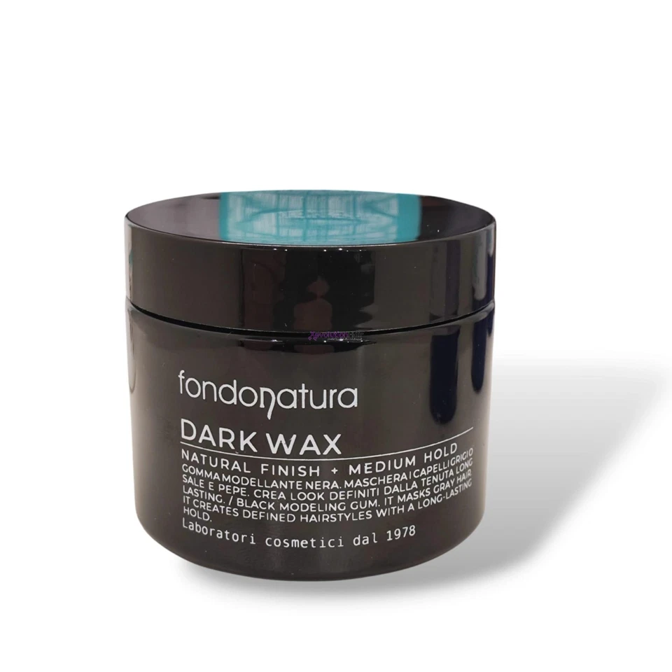 Fondonatura Dark Wax Cera Nera 125 ml copre capelli bianchi
