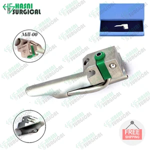 Fiber-Optic Blade Miller #00, Snap Light, Diagnostic Instruments - Picture 1 of 11