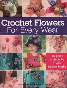 FLORES DE CROCHET PARA CADA USO 16 GRANDES PROYECTOS - Imagen 1 de 2