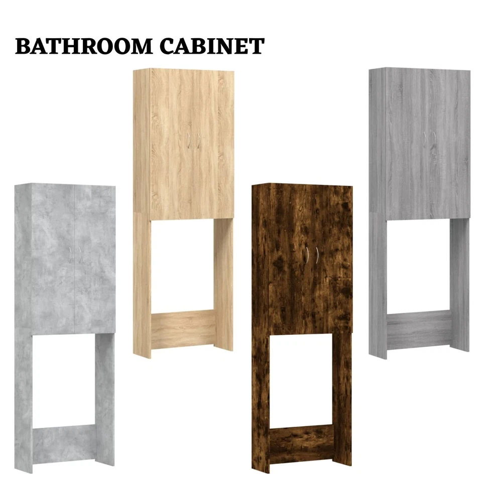 Mobiletto Lavatrice Bagno Lavanderia Armadio Portaoggetti vidaXL - Immagine 1 di 1