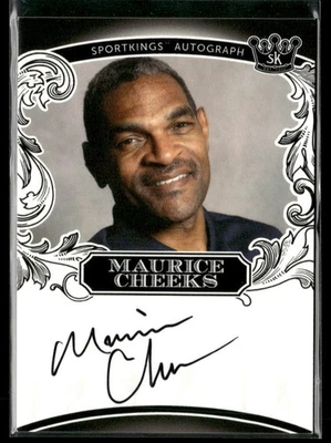 2020 SAGE Sport Kings LLC. Autograph Maurice Cheeks Basketball - Image 1 of 2