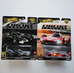 2025 Hot Wheels Premium Car Culture Circuit Legends Ferrari 499P Chase & Regular - Picture 1 of 1