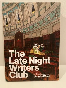 The Late Night Writers Club Graphic Novel Comic Annie West Hardcover EUC - Bild 1 von 2