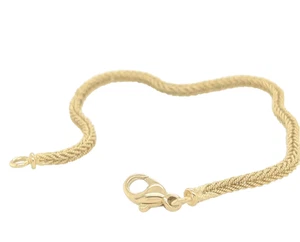 Round Franco Chain Bracelet 18k - Picture 1 of 1