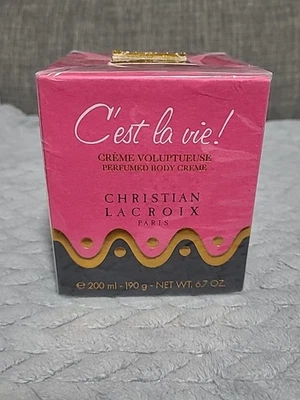 Christian Lacroix C'est La Vie Parfümierte Körpercreme 200ml Brandneu Versiegelt... - Bild 1 von 4