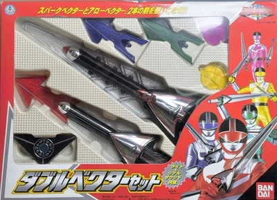 Power Rangers Time Force TimeRanger двойной вектор оружие набор BANDAI 2000 запечатанный - Изображение 1 из 4