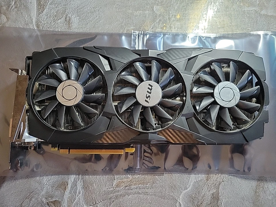 MSI GeForce GTX 1080 8GB GDDR5X Graphics/Video Card GPU (GTX 1080 DUKE 8G OC) - Image 1 of 4
