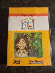 Arte Y Mas! Santillana Spanish For Kids Dvd Set New/Sealed KET W/Subtitles OOP - Imagen 1 de 3