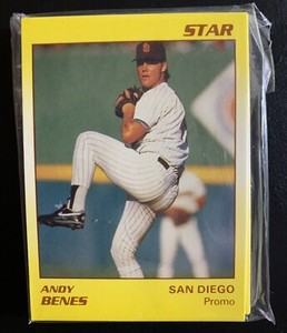 Andy Benes 1990 Star Company San Diego Padres Promo Card