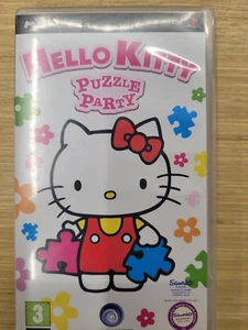Hello Kitty Puzzle Fiesta Sony PSP Playstation Pal ORIGINAL Completo - Imagen 1 de 2