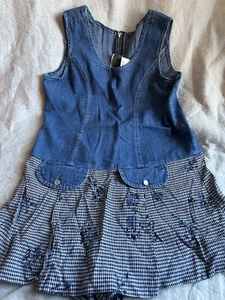 Niño Mujer - "JAZZ KIDS' Pantalón Corto/top de una pieza Talla Pequeño Hecho/USA NUEVO SIN ETIQUETAS Atractivo - Imagen 1 de 5