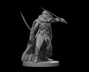 Drizzt Do Urden para D&D Dungeons and Dragons Pathfinder DND Mini - Imagen 1 de 1