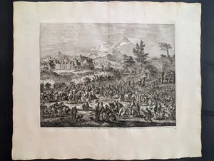 Christus Inryding te Ierusalem, Icones Biblicae, Jan Luyken, Stampa 1729 - Picture 1 of 12