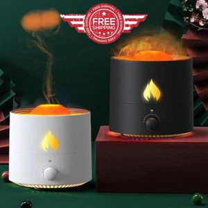 USB Aroma Diffuser Ultrasonic Fire Lamp Fragrance Jellyfish Air Humidifier new - Picture 1 of 14