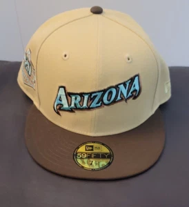 Arizona Diamondbacks MLB New Era 59FIFTY Diamond Collection Fitted Cap Hat 7 1/2 - Picture 1 of 5