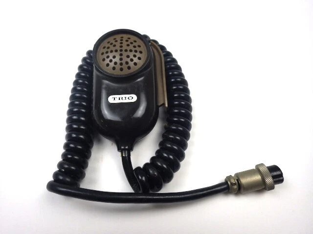 KENWOOD TRIO Hand Microphone Ham Radio 4 Pin Matched TS-120 / TS-130 Working - Image 1 of 4