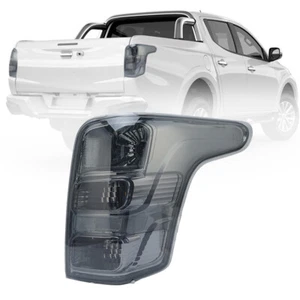 Fit Mitsubishi Triton L200 2015-2018 Black Right Side Tail Light Rear Brake Lamp - Picture 1 of 8
