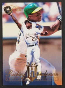 Rickey Henderson 1994 Flair Baseball Card #331 (NM)