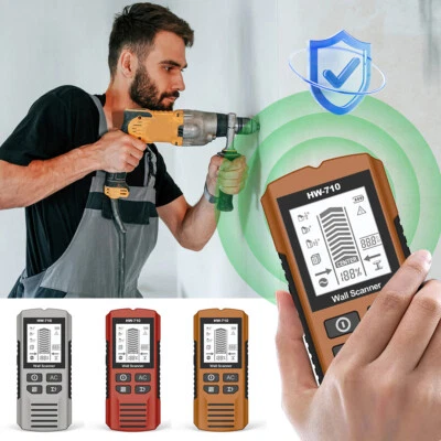 HW-710 6in1 Wandscanner Bolzensucher Detektor LCD Display Handwanddetektor - Bild 1 von 4