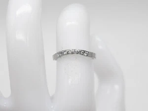 Designer 1500 $ 0,25 kt VS H Diamant Platin Ehering Ring Schutzhülle - Bild 1 von 6