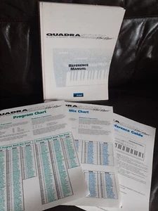 Vintage Alesis Quadrasynth Piano Plus Synthesiser Reference Manual & Extras 1995 - Picture 1 of 12