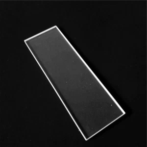 1pcs double-sided polished transparent fused silica glass plate - Picture 1 of 8