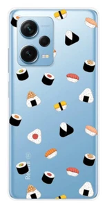 Coque en silicone imprimée compatible Xiaomi Redmi Note 12 Pro Plus Sushi - Bild 1 von 3