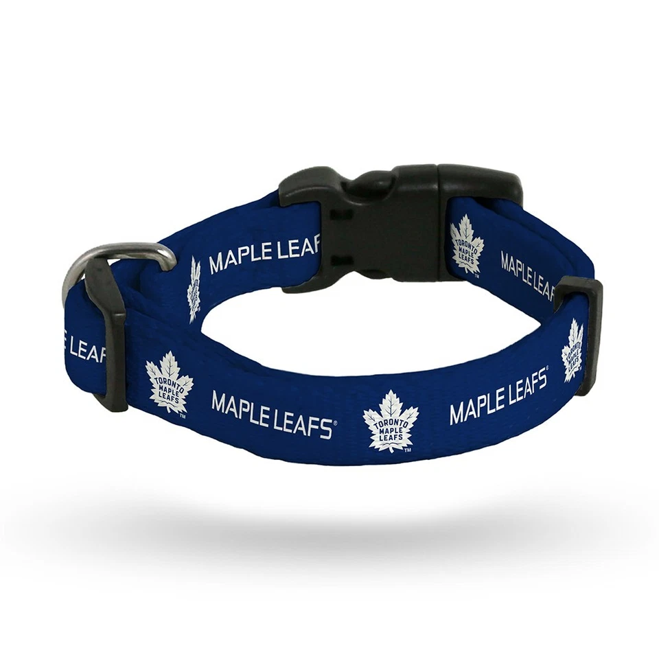 Rico Industries NHL 球队颜色涤纶宠物项圈 (S-L) — 第 1/1 张图片