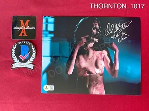 David Howard Thornton Terrifier 1 signed 8x10 photo Art the Clown Beckett horror - Picture 1 of 3