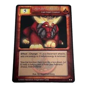 Magi Nation Duel - LAVA BALAMANT - Cald Dream Creature - Picture 1 of 10