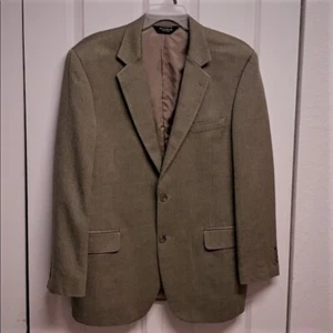 Jos A Bank Sportjacke Blazer braun Fischgrätmuster Kaschmirmischung Größe 41R - Bild 1 von 7