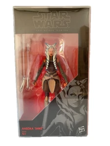 Star Wars The Black Series Ahsoka Tano with UV Protective Case - Black Red Box - Foto 1 di 1