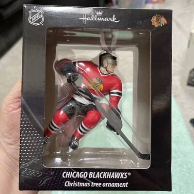 Hallmark NHL Chicago Blackhawks Ornament New In Sealed Box - Image 1 of 4
