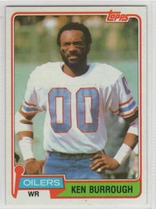 Juego de equipos de fútbol americano Topps Houston Oilers 1981 - Imagen 1 de 1