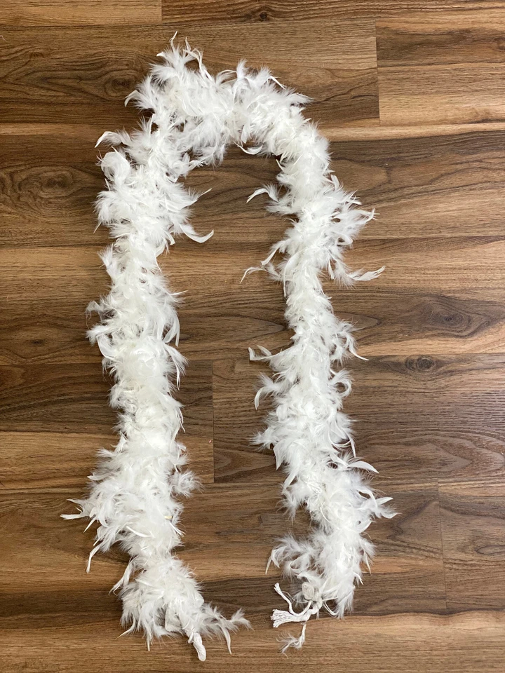 72" Long Thick Flamingo Feather Boas Many Colors Vibrant Mardi Gras - Image 1 of 1