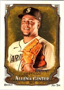 2024 TOPPS ALLEN & GINTER #80 LUIS CASTILLO MARINIERS - Picture 1 of 2